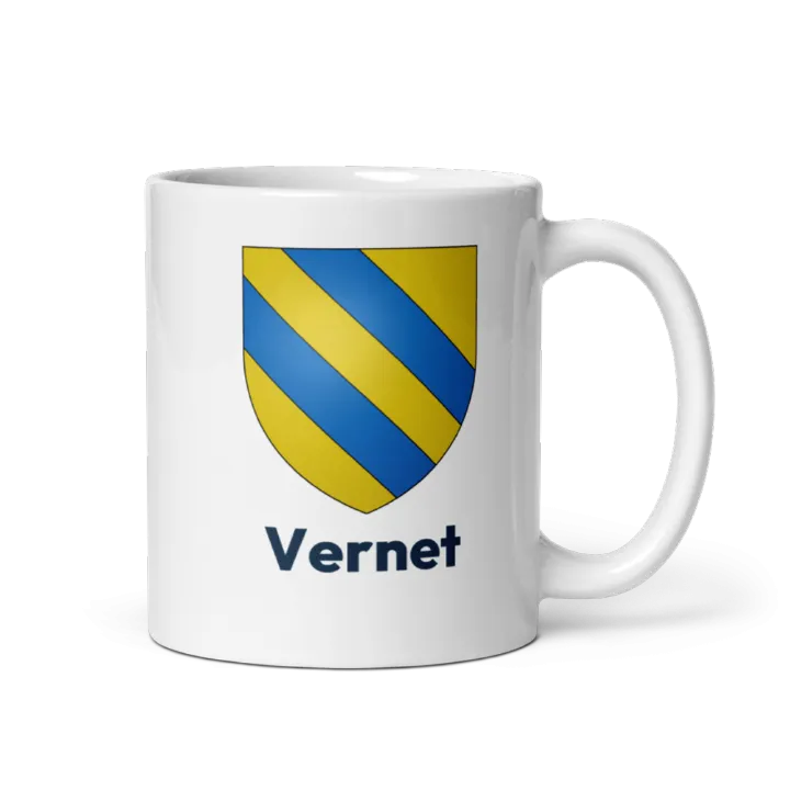 Mug blason de Vernet