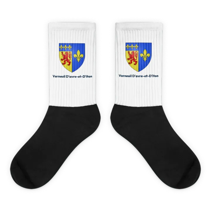 Chaussettes — blason de Verneuil d'Avre et d'Iton