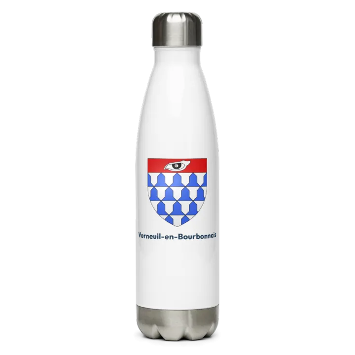 Gourde inox blason de Verneuil-en-Bourbonnais
