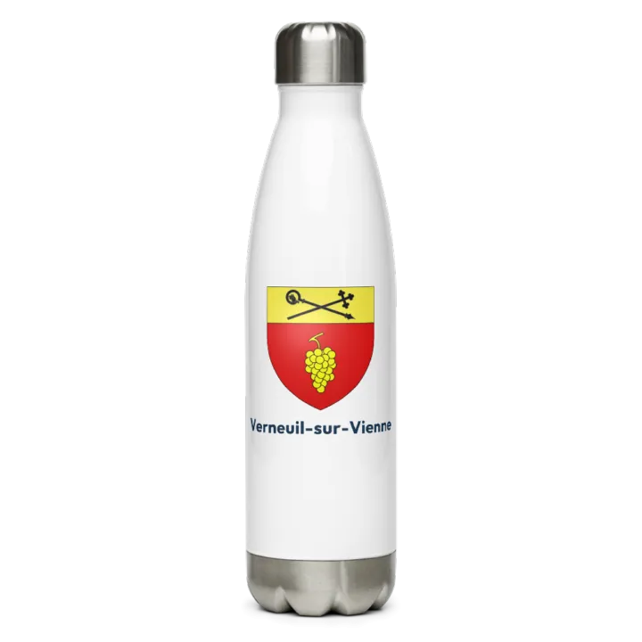 Gourde inox blason de Verneuil-sur-Vienne