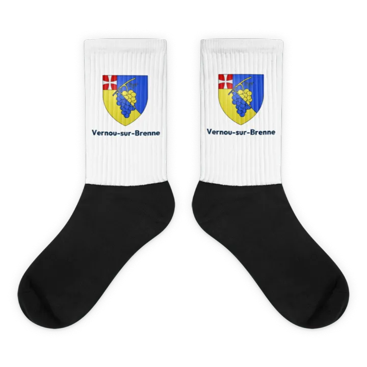 Chaussettes — blason de Vernou-sur-Brenne