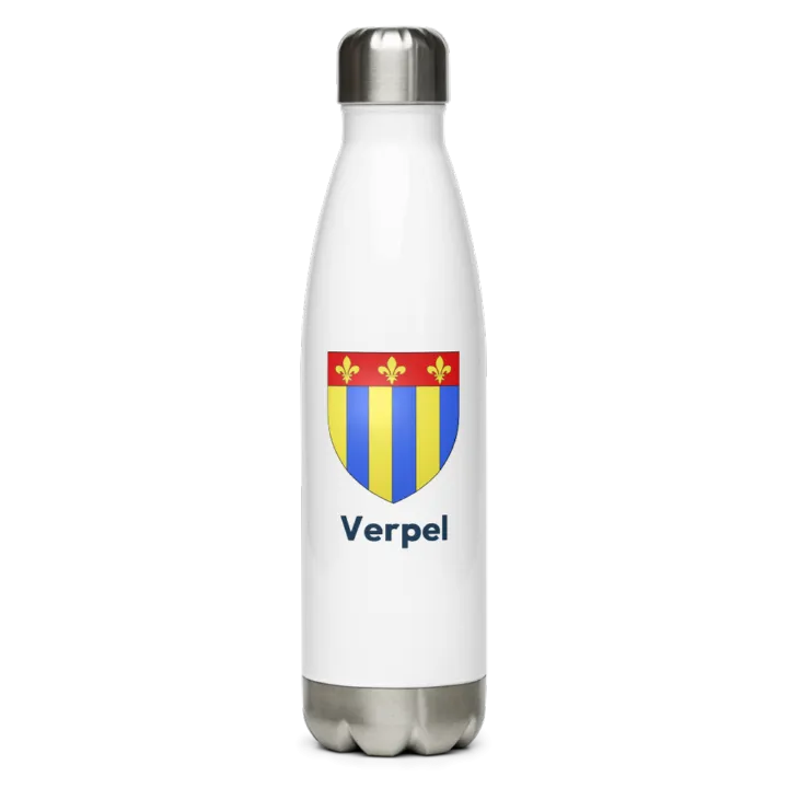 Gourde inox blason de Verpel