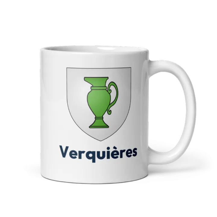 Mug blason de Verquières