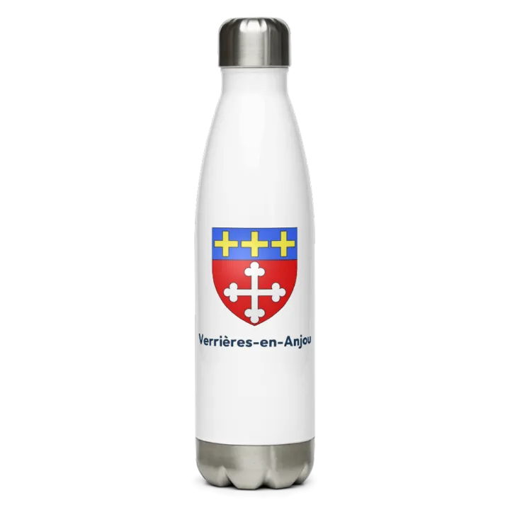 Gourde inox blason de Verrières-en-Anjou