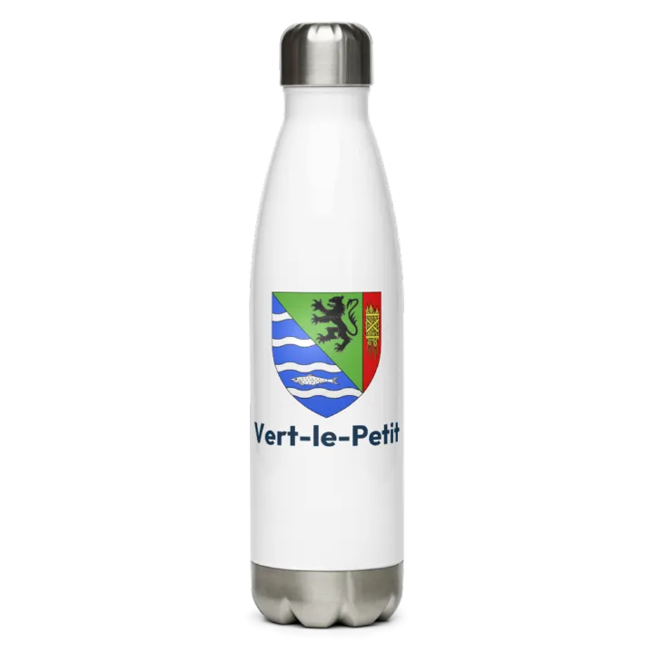 Gourde inox blason de Vert-le-Petit