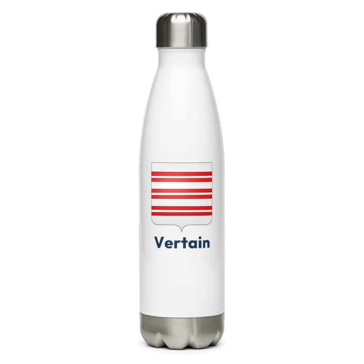 Gourde inox blason de Vertain
