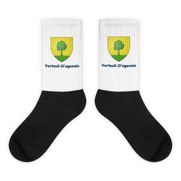 Chaussettes — blason de Verteuil-d'Agenais