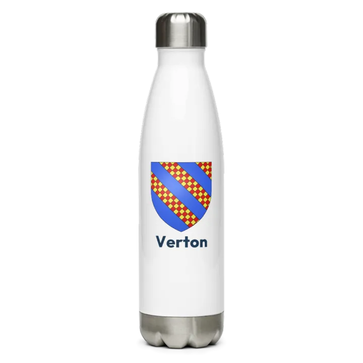 Gourde inox blason de Verton