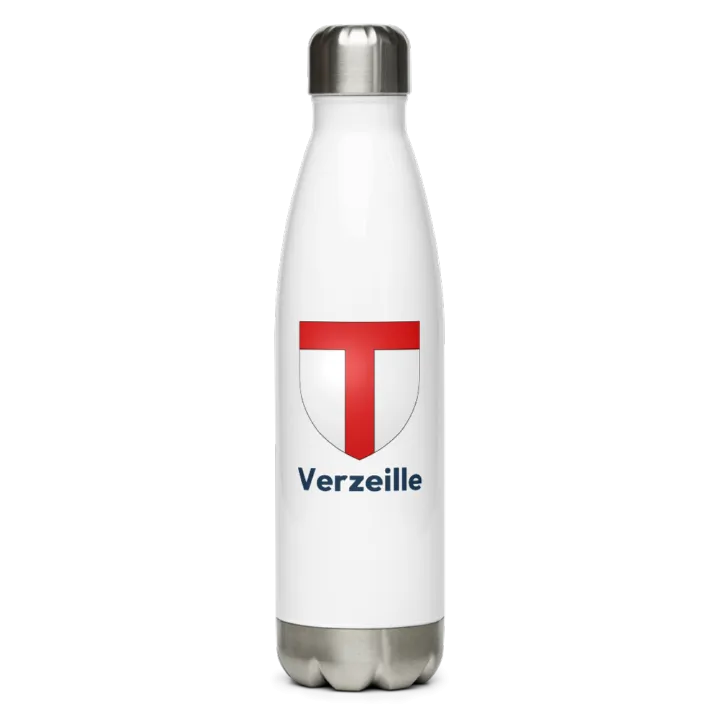 Gourde inox blason de Verzeille