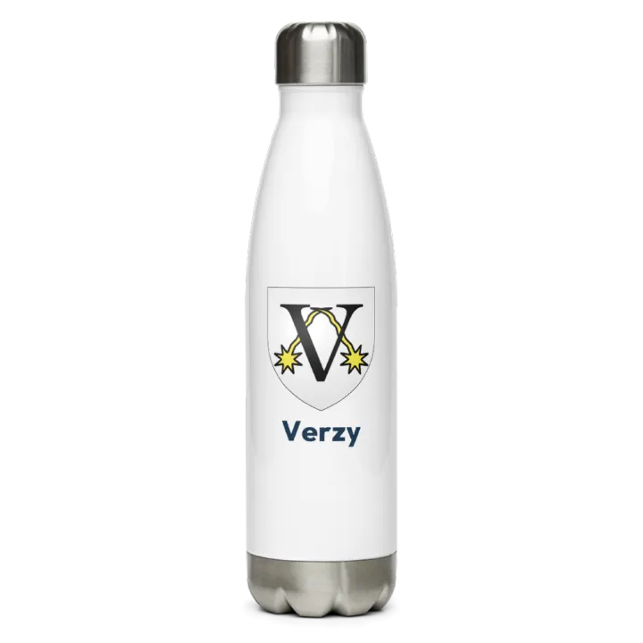 Gourde inox blason de Verzy