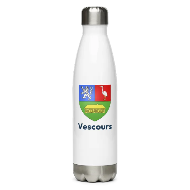 Gourde inox blason de Vescours