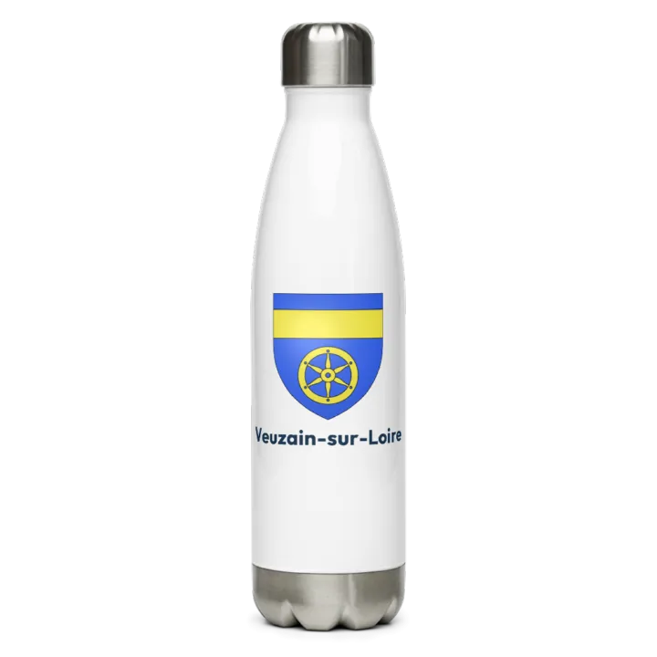 Gourde inox blason de Veuzain-sur-Loire