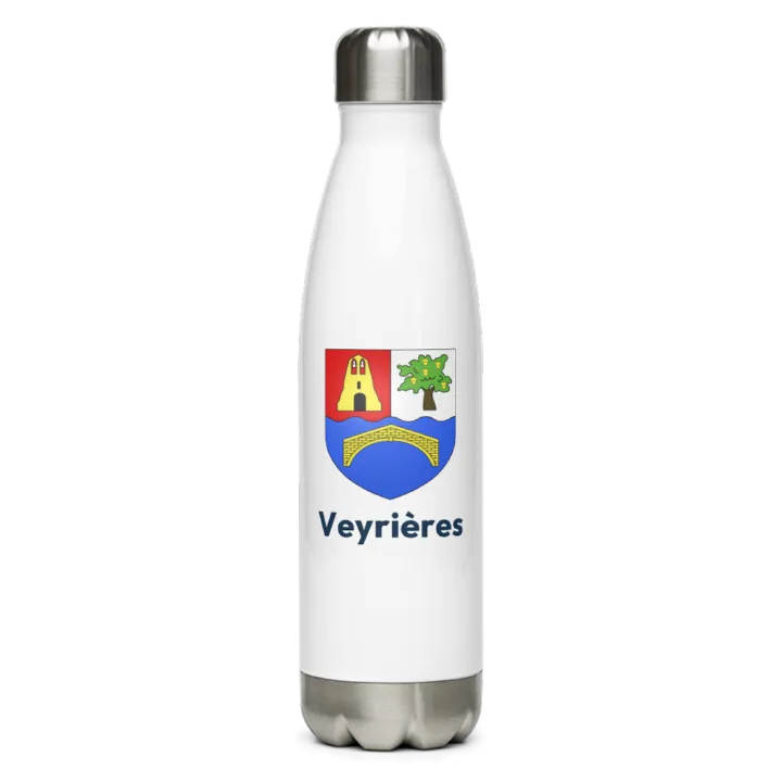 Gourde inox blason de Veyrières