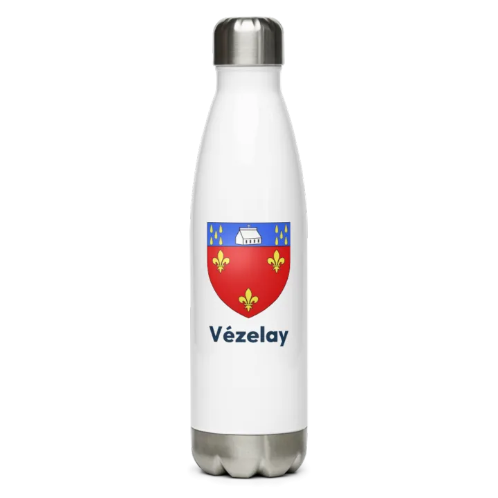 Gourde inox blason de Vézelay
