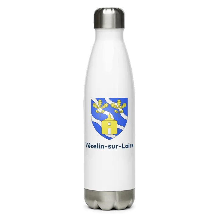 Gourde inox blason de Vézelin-sur-Loire