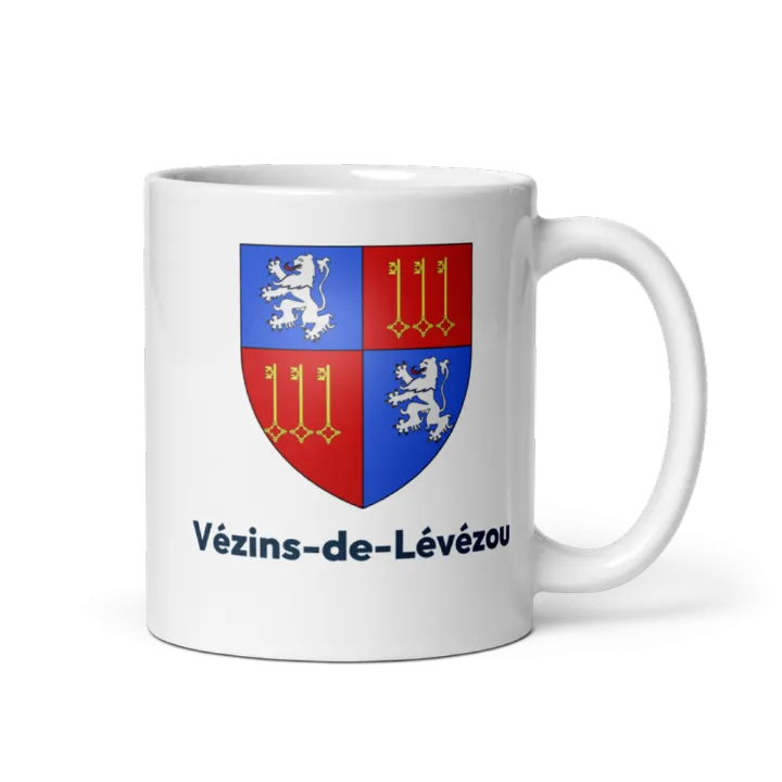 Mug blason de Vézins-de-Lévézou