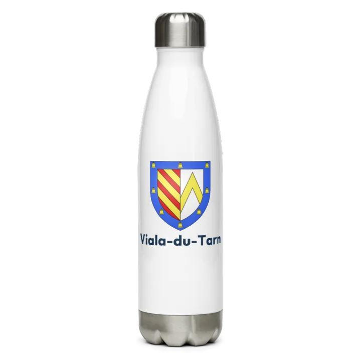 Gourde inox blason de Viala-du-Tarn