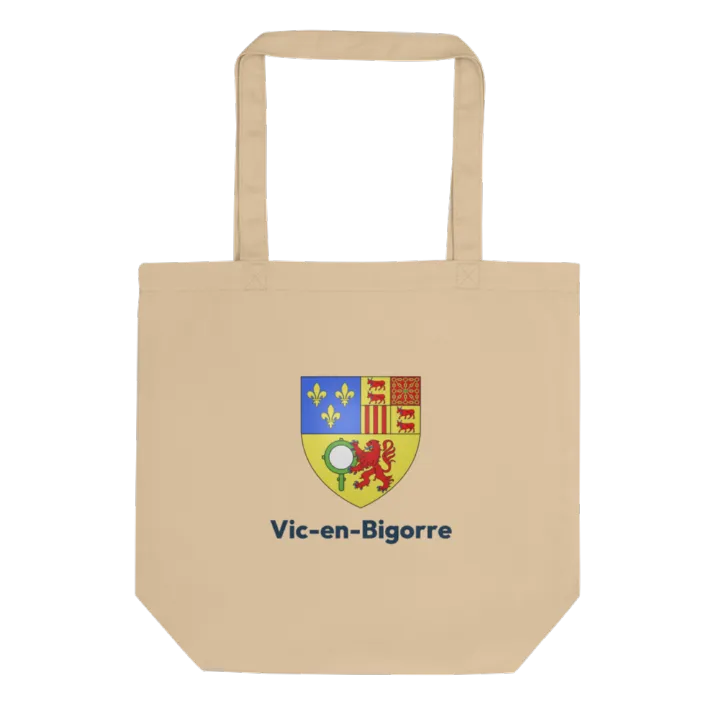 Tote bag coton bio — blason de Vic-en-Bigorre