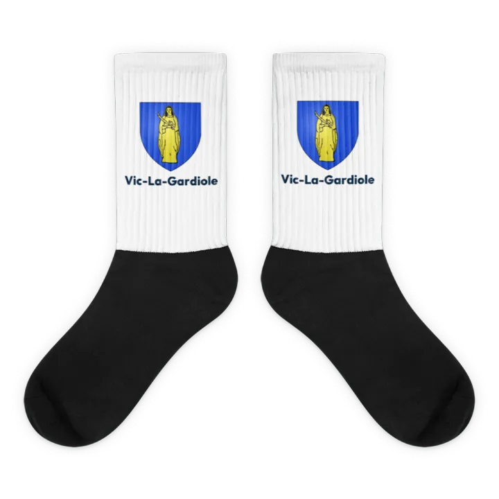 Chaussettes — blason de Vic-la-Gardiole