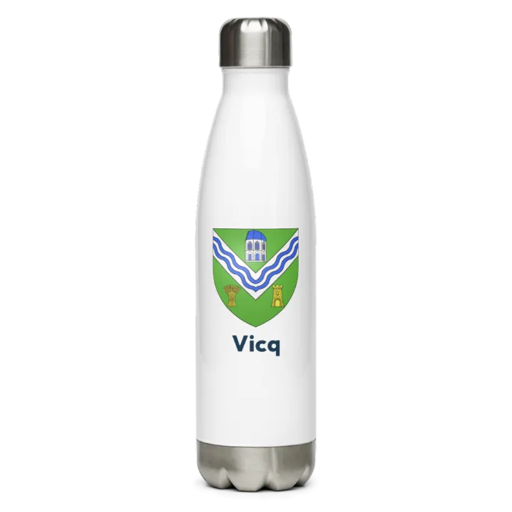 Gourde inox blason de Vicq