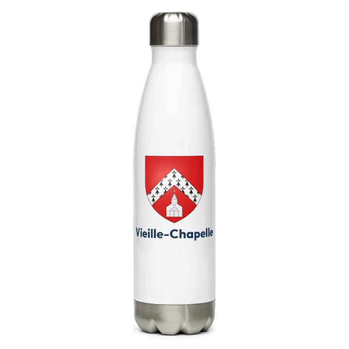 Gourde inox blason de Vieille-Chapelle