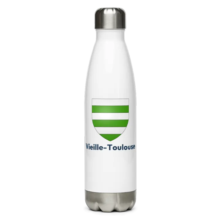 Gourde inox blason de Vieille-Toulouse