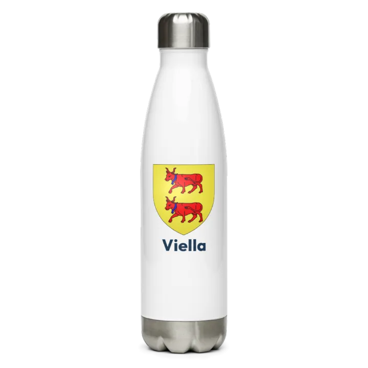 Gourde inox blason de Viella