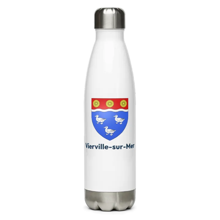 Gourde inox blason de Vierville-sur-Mer
