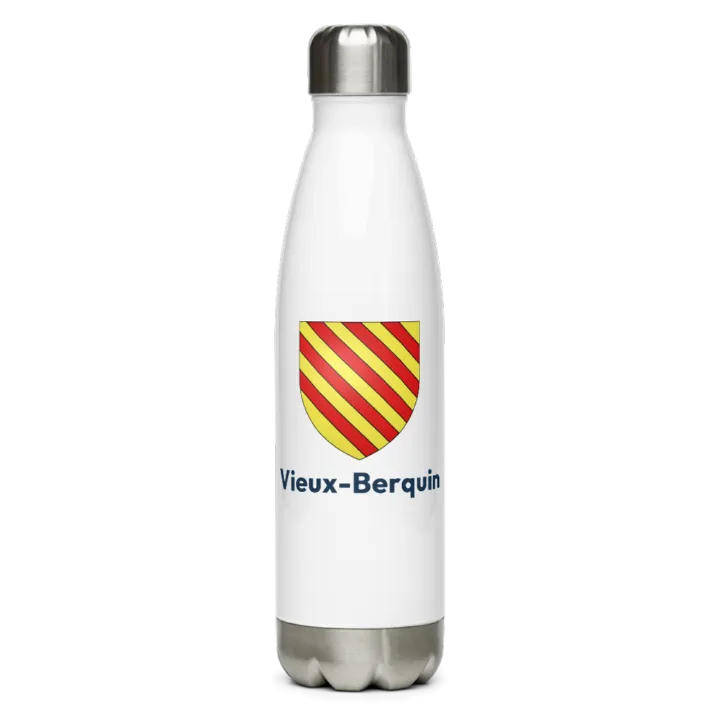Gourde inox blason de Vieux-Berquin