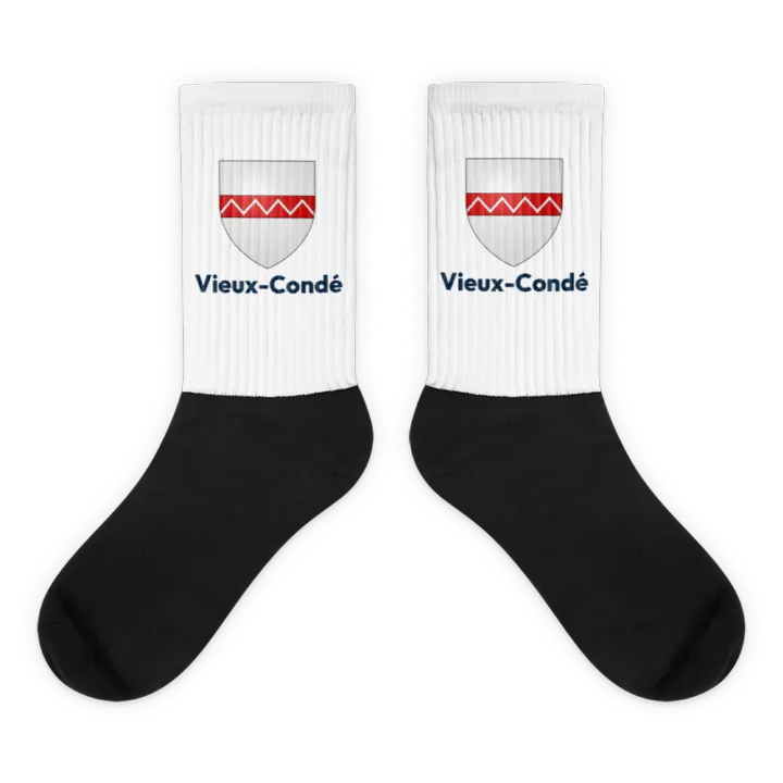 Chaussettes — blason de Vieux-Condé