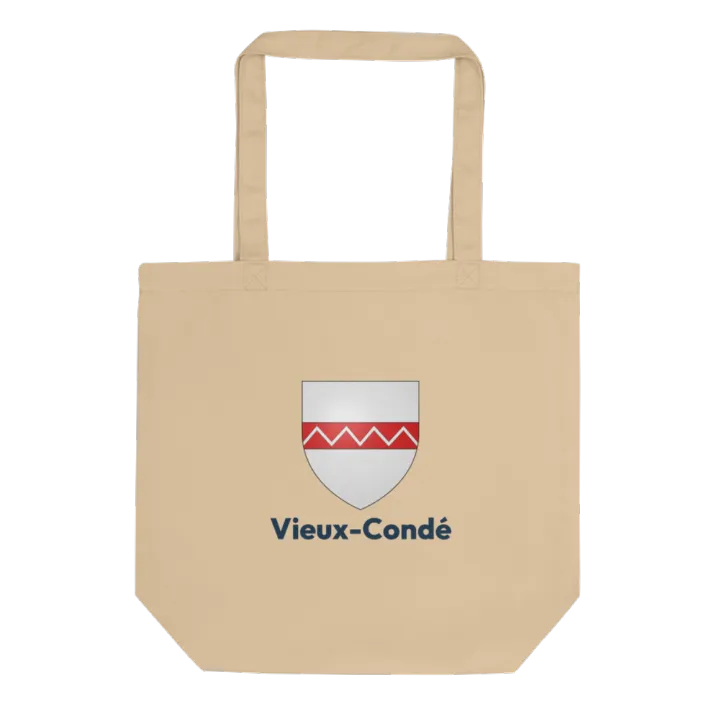 Tote bag coton bio — blason de Vieux-Condé