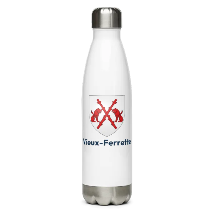 Gourde inox blason de Vieux-Ferrette
