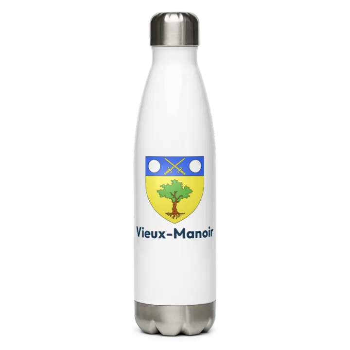 Gourde inox blason de Vieux-Manoir