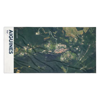 Serviette cartographique — Aiguines