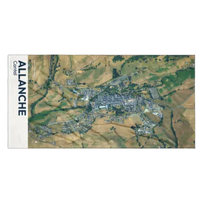 Serviette cartographique — Allanche
