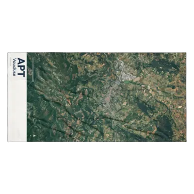 Serviette cartographique — Apt