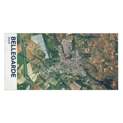 Serviette cartographique — Bellegarde
