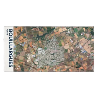 Serviette cartographique — Bouillargues