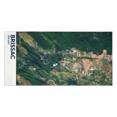 Serviette cartographique — Brissac