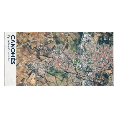 Serviette cartographique — Canohès