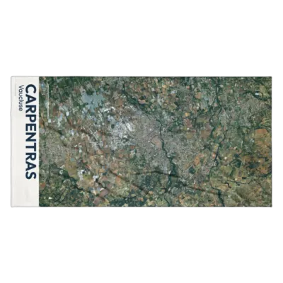 Serviette cartographique — Carpentras