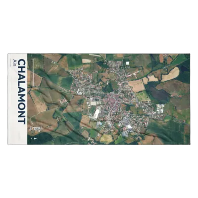 Serviette cartographique — Chalamont