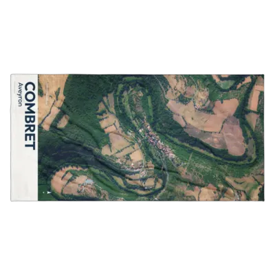 Serviette cartographique — Combret