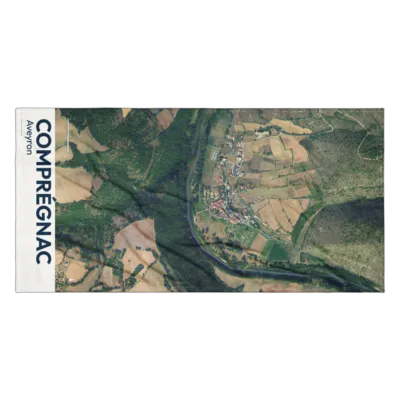 Serviette cartographique — Comprégnac