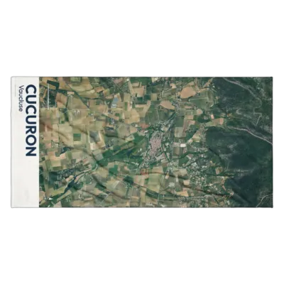 Serviette cartographique — Cucuron