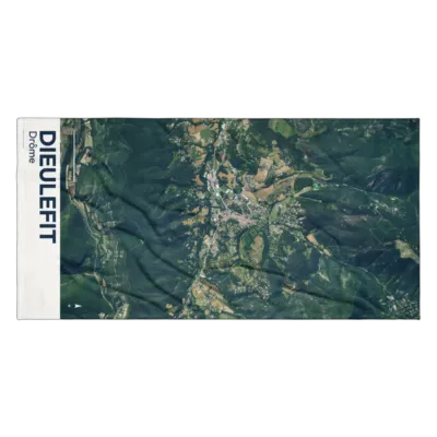 Serviette cartographique — Dieulefit