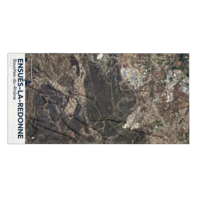 Serviette cartographique — Ensuès-la-Redonne