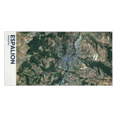 Serviette cartographique — Espalion