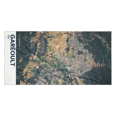 Serviette cartographique — Garéoult