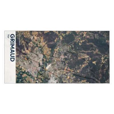 Serviette cartographique — Grimaud